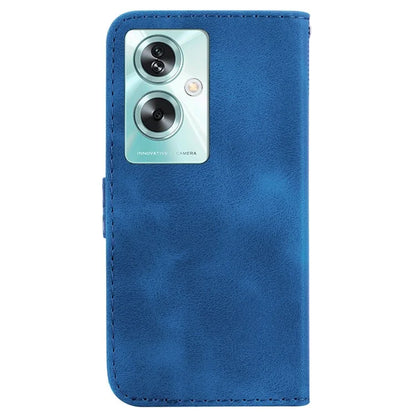 For Oppo A79 5G / A2 5G Case PU Leather Wallet Stand Imprinted Phone Protection Cover