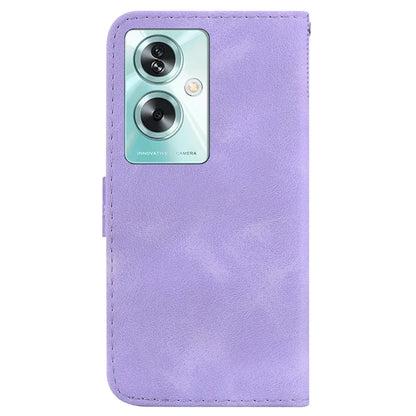 For Oppo A79 5G / A2 5G Case PU Leather Wallet Stand Imprinted Phone Protection Cover