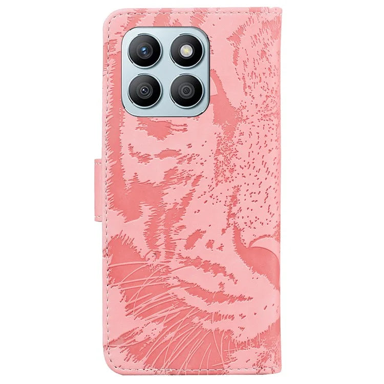 For Honor X8b 4G Case Magnetic Tiger Pattern Phone Protective Cover