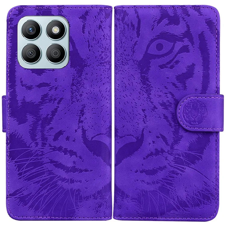 For Honor X8b 4G Case Magnetic Tiger Pattern Phone Protective Cover