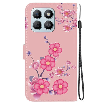 For Honor X8b 4G Phone Case Pattern Printing Wallet Leather Cover