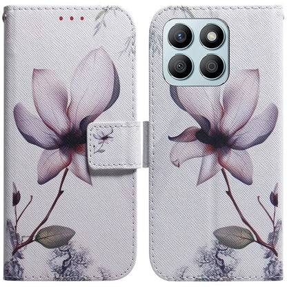 For Honor X8b 4G Wallet Case Leather Phone Cover Pattern Printing