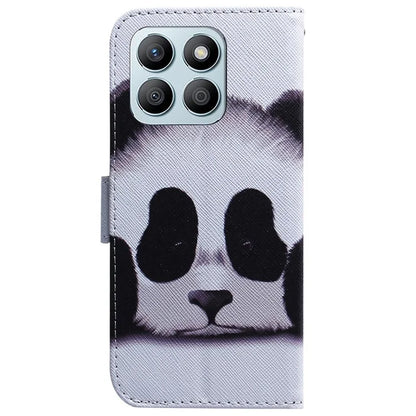For Honor X8b 4G Wallet Case Leather Phone Cover Pattern Printing