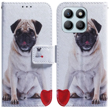 For Honor X8b 4G Wallet Case Leather Phone Cover Pattern Printing