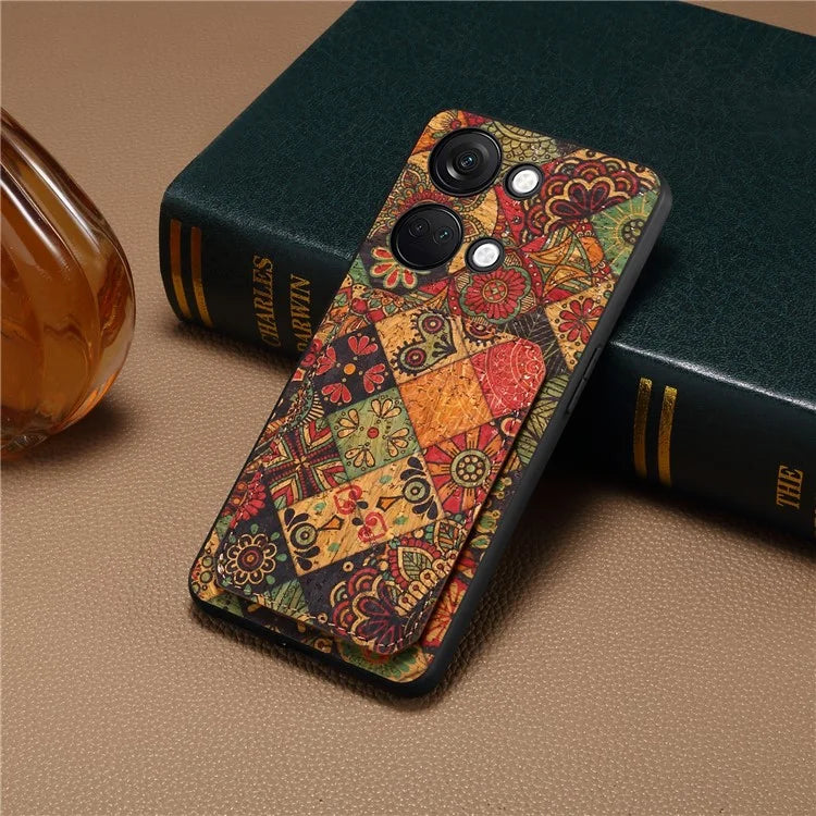 For OnePlus Ace 2V Case Kickstand Card Holder Leather Back Phone Cover