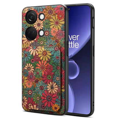 For OnePlus Ace 2V Case Kickstand Card Holder Leather Back Phone Cover
