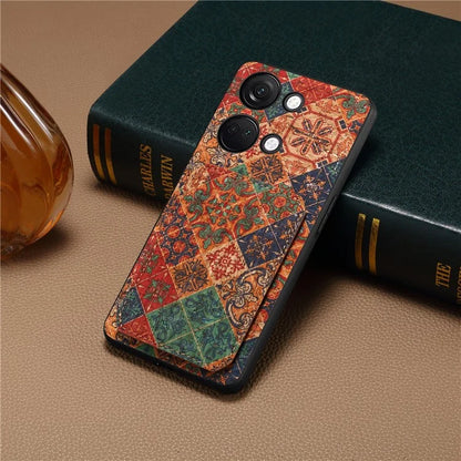 For OnePlus Ace 2V Case Kickstand Card Holder Leather Back Phone Cover