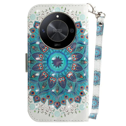 For Honor X9b 5G / Magic6 Lite 5G / X50 5G Case 3D Pattern Print Scratch-proof Phone Wallet Cover