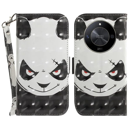 For Honor X9b 5G / Magic6 Lite 5G / X50 5G Case 3D Pattern Print Scratch-proof Phone Wallet Cover