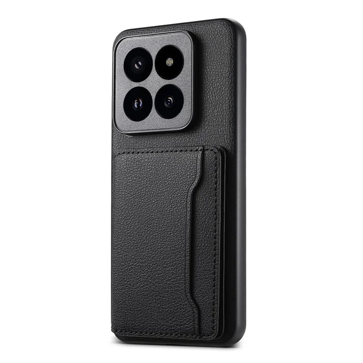 For Xiaomi 14 Pro Case Kickstand Phone Cover with Card Slots