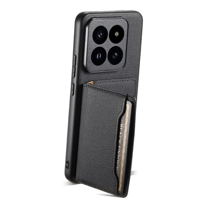 For Xiaomi 14 Pro Case Kickstand Phone Cover with Card Slots