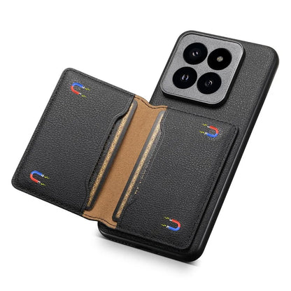 For Xiaomi 14 Pro Case Kickstand Phone Cover with Card Slots