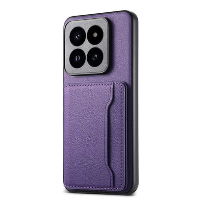 For Xiaomi 14 Pro Case Kickstand Phone Cover with Card Slots