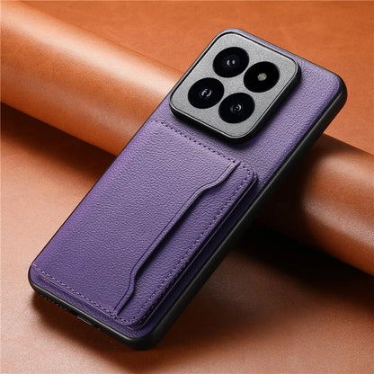For Xiaomi 14 Pro Case Kickstand Phone Cover with Card Slots