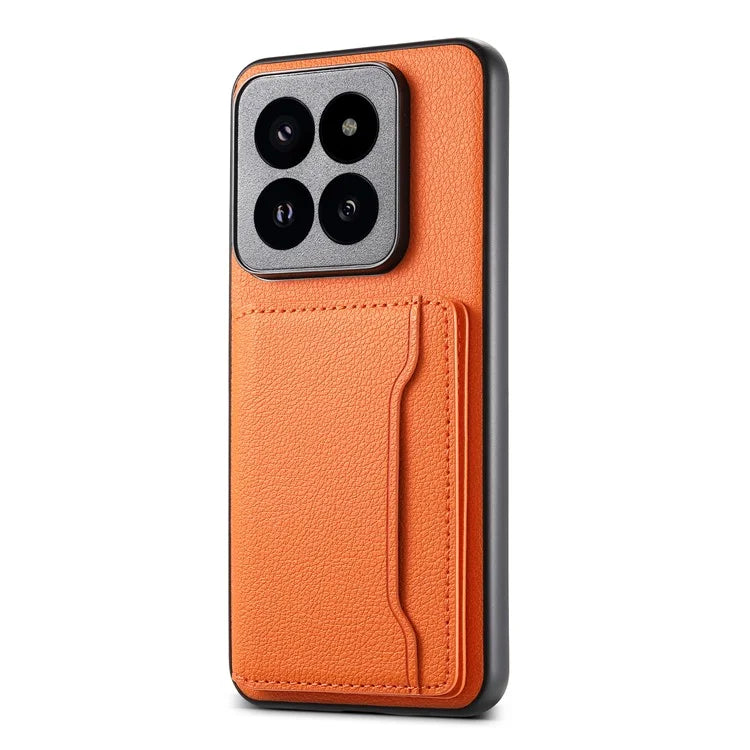 For Xiaomi 14 Pro Case Kickstand Phone Cover with Card Slots