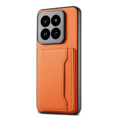 For Xiaomi 14 Pro Case Kickstand Phone Cover with Card Slots