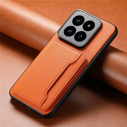 For Xiaomi 14 Pro Case Kickstand Phone Cover with Card Slots