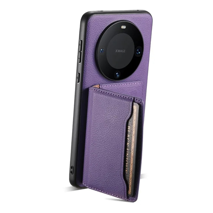 For Huawei Mate 60 Pro / Mate 60 Pro+ Phone Case with Kickstand Card Slots