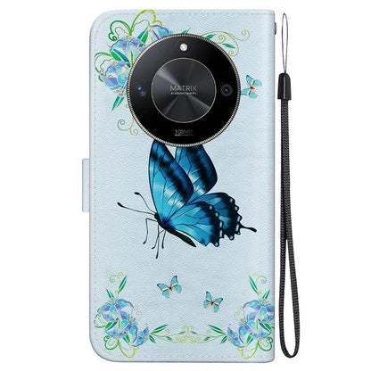 For Honor X9b 5G / Magic6 Lite 5G Wallet Case Leather Cover Pattern Printing