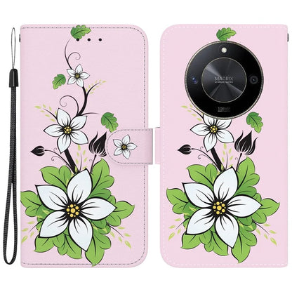 For Honor X9b 5G / Magic6 Lite 5G Wallet Case Leather Cover Pattern Printing