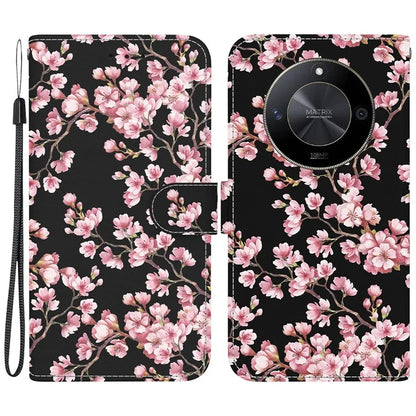 For Honor X9b 5G / Magic6 Lite 5G Wallet Case Leather Cover Pattern Printing