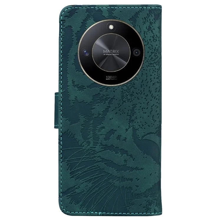 For Honor X9b 5G / Magic6 Lite 5G / X50 5G Case Leather Tiger Pattern Phone Protector