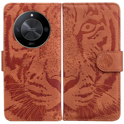 For Honor X9b 5G / Magic6 Lite 5G / X50 5G Case Leather Tiger Pattern Phone Protector