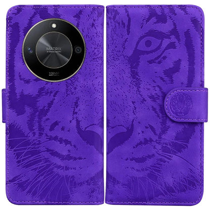 For Honor X9b 5G / Magic6 Lite 5G / X50 5G Case Leather Tiger Pattern Phone Protector