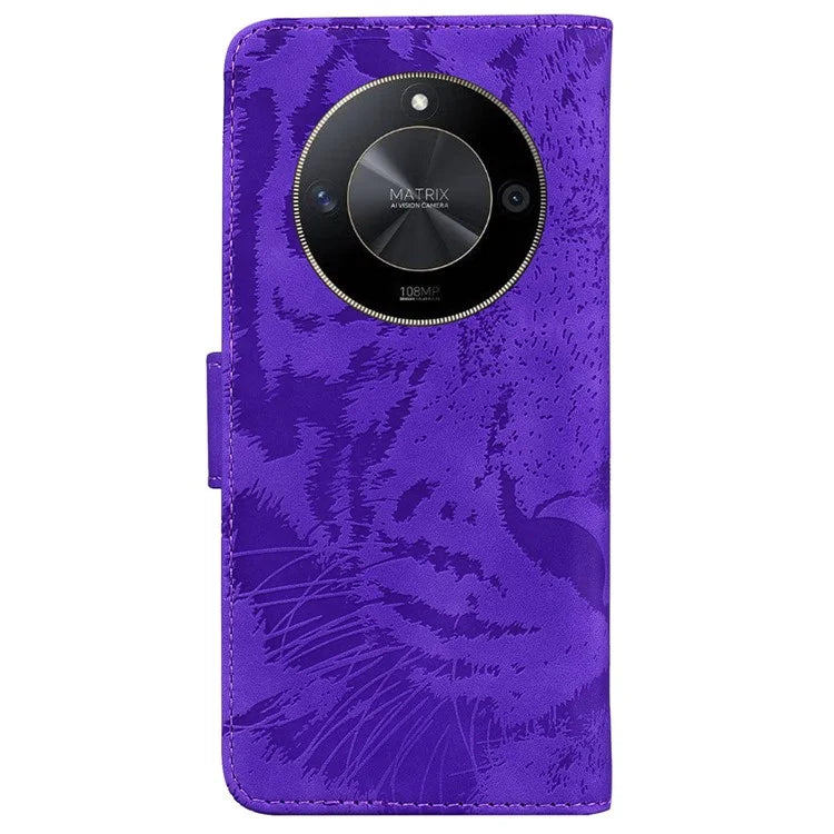 For Honor X9b 5G / Magic6 Lite 5G / X50 5G Case Leather Tiger Pattern Phone Protector