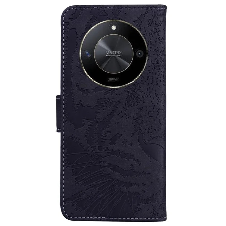 For Honor X9b 5G / Magic6 Lite 5G / X50 5G Case Leather Tiger Pattern Phone Protector