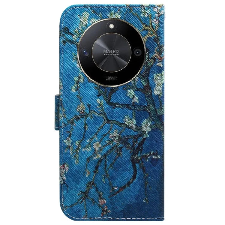 For Honor X9b 5G / Magic6 Lite 5G Case Pattern Print Leather Wallet Cover