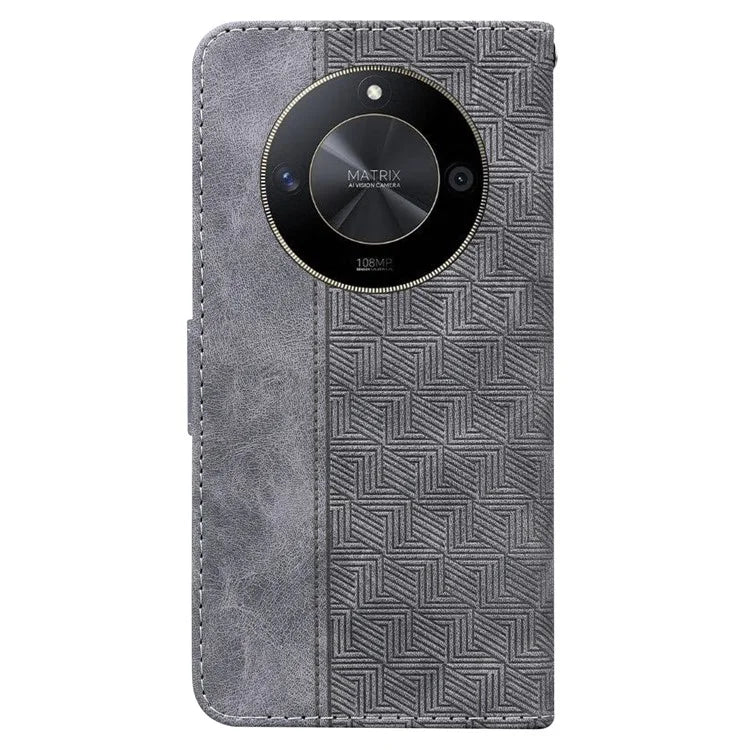 For Honor X9b 5G / Magic6 Lite 5G / X50 5G Case PU Leather Anti-drop Imprinted Flip Phone Cover
