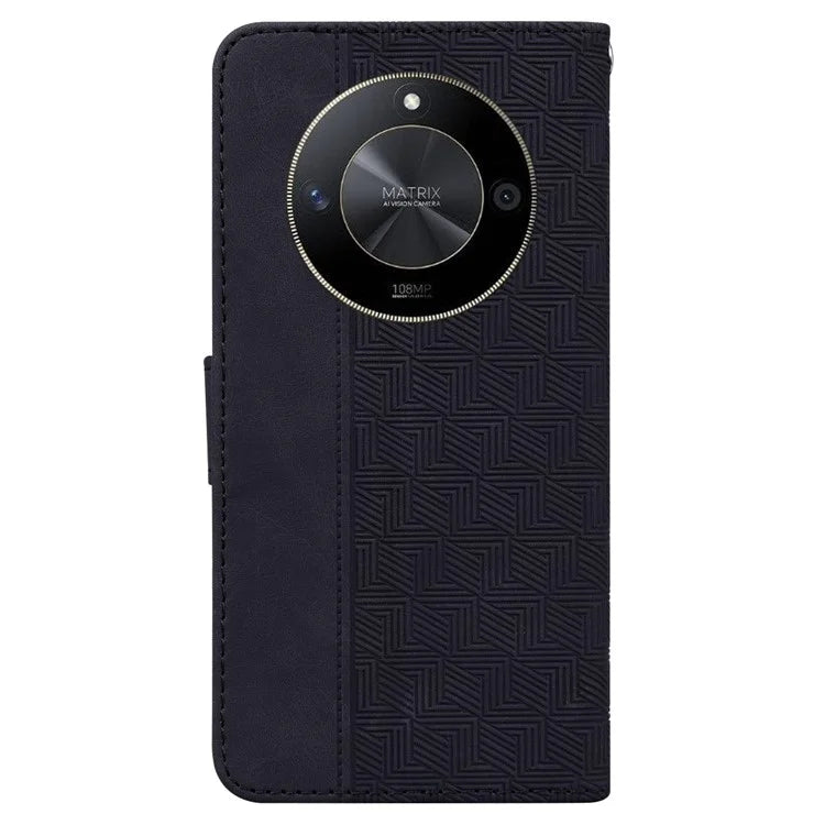 For Honor X9b 5G / Magic6 Lite 5G / X50 5G Case PU Leather Anti-drop Imprinted Flip Phone Cover