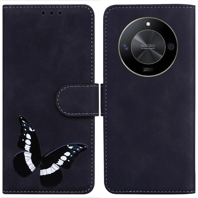 For Honor X9b 5G / Magic6 Lite 5G Case Butterfly Pattern Wallet Leather Cover