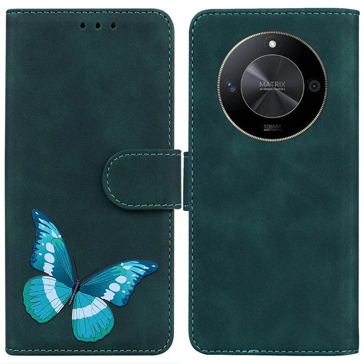 For Honor X9b 5G / Magic6 Lite 5G Case Butterfly Pattern Wallet Leather Cover