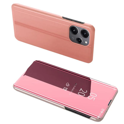 For Xiaomi Redmi 12 4G / Redmi 12 5G (Global) Case Leather Flip Stand Phone Cover with View Window