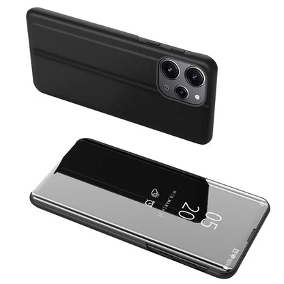 For Xiaomi Redmi 12 4G / Redmi 12 5G (Global) Case Leather Flip Stand Phone Cover with View Window