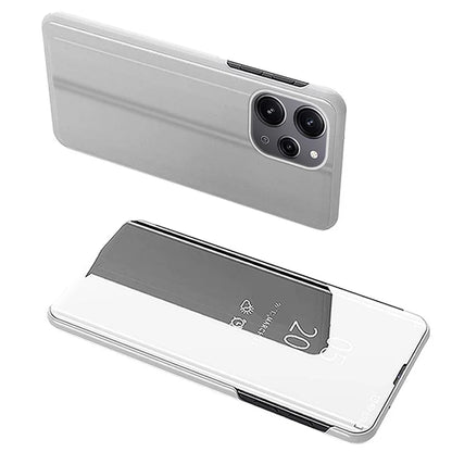 For Xiaomi Redmi 12 4G / Redmi 12 5G (Global) Case Leather Flip Stand Phone Cover with View Window