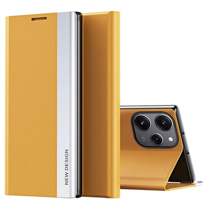 For Xiaomi Redmi 12 4G / Redmi 12 5G (Global) / Redmi 12R 4G / Redmi Note 12R 5G / Poco M6 Pro 5G Leather Case Stand Cover