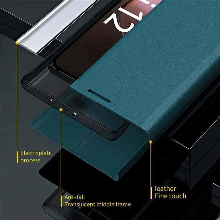For Xiaomi Redmi 12 4G / Redmi 12 5G (Global) / Redmi 12R 4G / Redmi Note 12R 5G / Poco M6 Pro 5G Leather Case Stand Cover