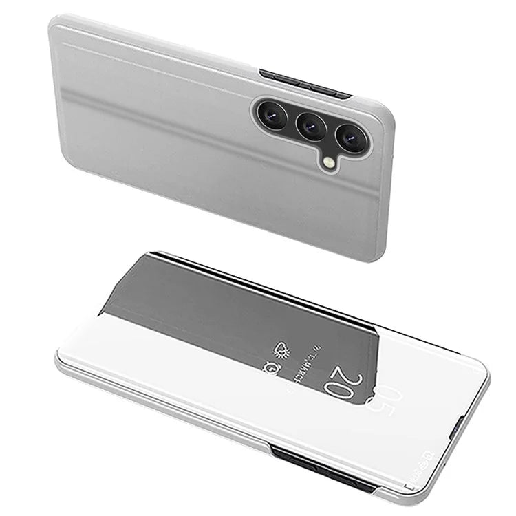 For Samsung Galaxy A25 5G (Global) (161.0 x 76.5 x 8.3mm) Case View Window Shockproof Phone Stand Cover