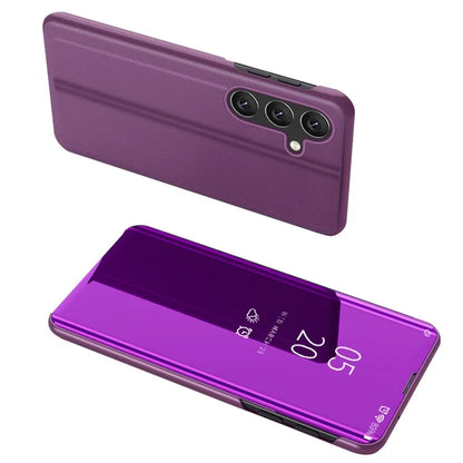 For Samsung Galaxy A25 5G (Global) (161.0 x 76.5 x 8.3mm) Case View Window Shockproof Phone Stand Cover