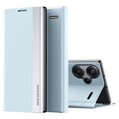 For Xiaomi Redmi Note 13 Pro+ 5G Cell Phone Case Anti-fall PC Shell PU Leather Cover