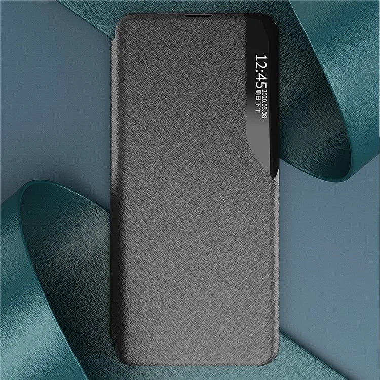 For Xiaomi Redmi Note 13 Pro+ 5G Case View Window Leather Phone Cover with Foldable Stand