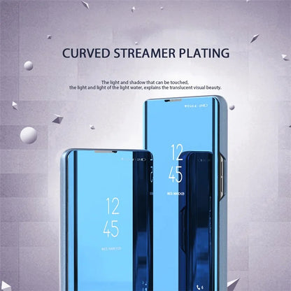 For Honor X8b 4G Leather Case Stand View Window Smart Phone Cover