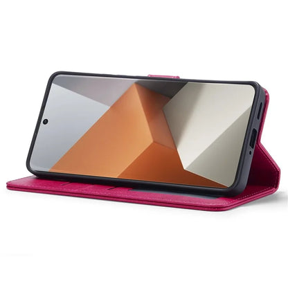 LC.IMEEKE For Xiaomi Redmi Note 13 Pro+ 5G Case Calf Texture Leather Wallet Folio Flip Phone Cover
