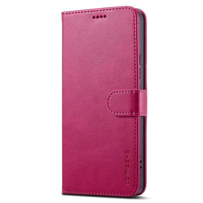 LC.IMEEKE For Xiaomi Redmi Note 13 Pro+ 5G Case Calf Texture Leather Wallet Folio Flip Phone Cover