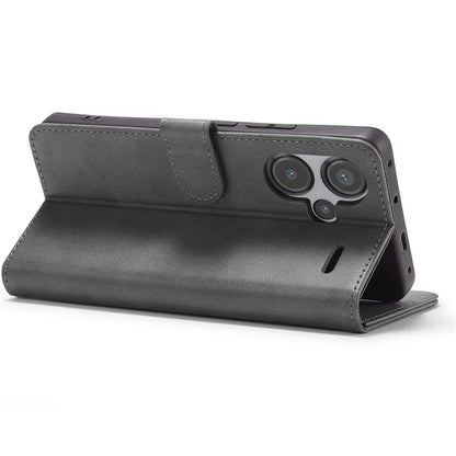 LC.IMEEKE For Xiaomi Redmi Note 13 Pro+ 5G Case Calf Texture Leather Wallet Folio Flip Phone Cover
