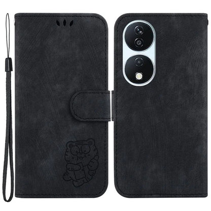 For Honor X7b 4G / Play 50 Plus 5G Phone Case Tiger Pattern Wallet Cover