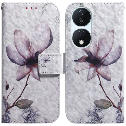 For Honor X7b 4G / Play 50 Plus 5G Leather Case Pattern Printing Wallet Phone Cover
